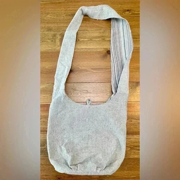 Hippie Crossbody Bag | Sun & Moon | Tote | Heather Gray Large - Picture 3 of 4